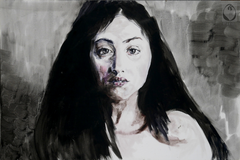oil on canvas - olio su tela di Piro